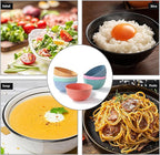 8PCS Cereal Bowl, Ohola Unbreakable Wheat Straw Cereal Bowls, Microwave & Dishwasher Safe Kitchen Bowls for Cereal, Snack, Soup, Salad and Rice, MultiColors, BPA Free, 26oz (Ser of 8)