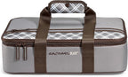 Rachael Ray Lasagna Lugger, Thermal Insulated Casserole Carrier for Hot or Cold Food, Lugger Tote for Potluck, Parties, Picnic, and Cookouts, Fits 9" x 13" Baking Dish