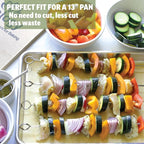 Zenlogy 9x13 Parchment Paper (100 sheets) - Unbleached, High Heat, Non-stick, Pre-cut Baking Paper for Quarter Sheet Pans - Great for Baking, Roasting, Wrapping, Dehydrator, and so much more