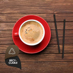 PAMI 1000 Red Stir Straws 5in Disposable Plastic Coffee Stirrers Swizzle Sticks for Cocktails, Hot & Cold Beverages (Black One Size)