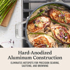 Calphalon® Premier Ceramic Nonstick 7-Qt. Dutch Oven with Lid, Midnight Blue