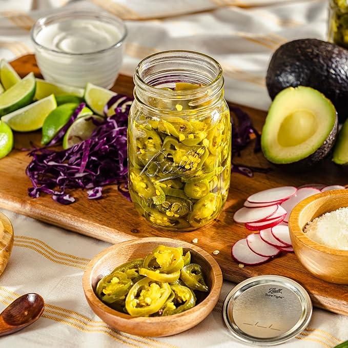 Ball Glass Mason Jar, Regular Mouth, Pint Size, 16 OZ (Pack of 3)