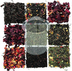 Easyworkz Stainless Steel Teapot With Removeable Infuser 50 oz (1500ml) Stovetop Tea Maker for Fruit Herbal and Infusion