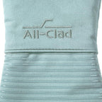 All-Clad Silicone Oven Mitt: Heat Resistant up to 500 Degrees - 100% Cotton & Silicone, 14"x7" Oven Mitt for Kitchen and Barbeque, 1-Pack, Rainfall