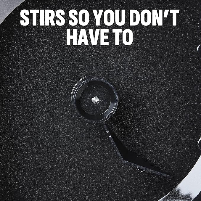 STIRMAX™ Midnight Blue 7.5 Quart Digital Multi-Cooker with Automatic Paddle to Stir and Shred, 9 in 1 programmable presets to Sauté, Sear, and Brown Food Before Simmering