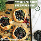 Zenlogy 10x15 Parchment Paper (100 Sheets) - Unbleached, High Heat, Non-stick, Pre-cut Baking Paper for Jelly Roll Pans - Great for Baking, Roasting, Wrapping, Dehydrator, and so much more