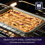 Circulon Nonstick Bakeware Rectangle Baking Pan / Cake Pan, 9 Inch x 13 Inch, Gray