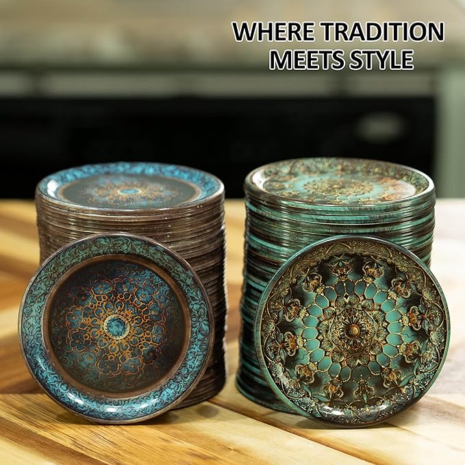 Supa Ant Canning Lids Regular Mouth (100pcs) Decorative Tin Canning Lids Regular Mouth (Royal Worcester) Buckle Proof and Rust Proof - Perfect Fit Can Lid for Mason Jars Canning Supplies