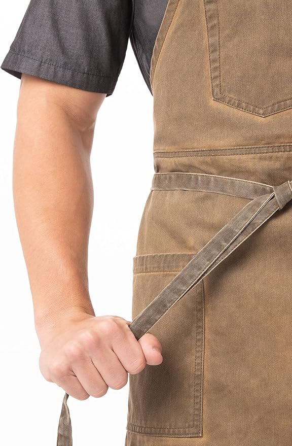 Chef Works Unisex Dorset Bib Apron