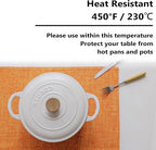 Home Brilliant Cloth Placemats Set of 4 Heat Resistant Fall Dining Table Place Mats for Kitchen Table Dinner Party Decorations, 13 x 19 inches, Orange