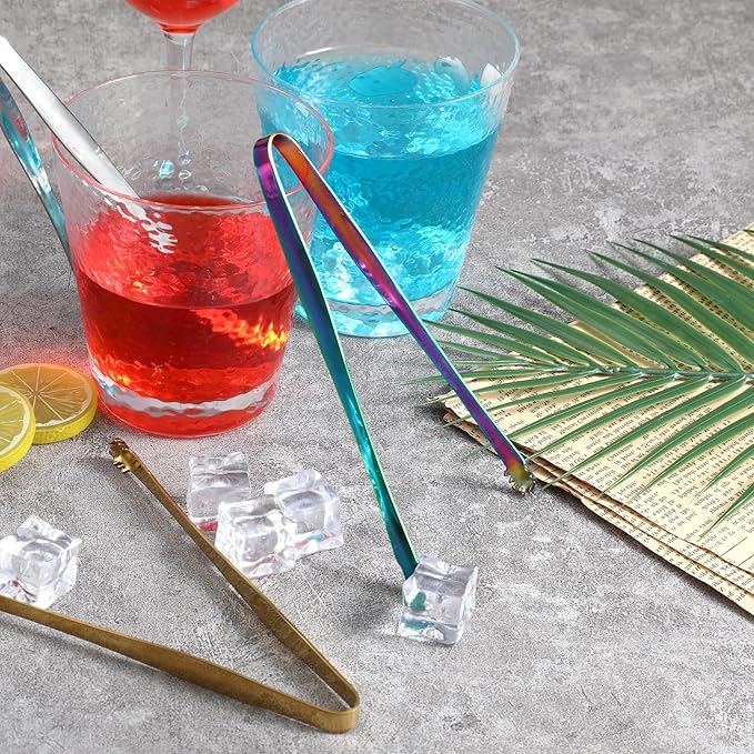 Bewudy 3pcs Egg Tools Chalaza Removal Tool, Toothed Multipurpose Kitchen Tongs, Stainless Steel Ice Clip Eggs Chalaza Remover Egg Separators for Cooking Food Cake Bakers Pastry Chefs