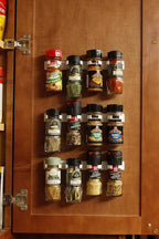 Bellemain Spice Gripper Clips for Plastic Jars - Set of 3, Holds 12 Jars