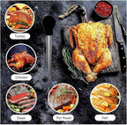 Good Grip Turkey Lifters and Baster Set, 3-Piece Thanksgiving Turkey Serving Set, 2-Prong Poultry Forks, Easily Lift Large Meats