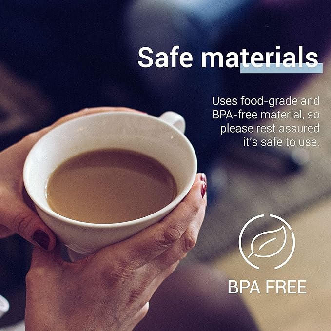 EcoAqua Replacement Coffee Filter, Replacement for Jura® Clearyl/Claris Blue Capresso® Clearyl Coffee Machine Water Filter, Jura® Filter, Pack of 6