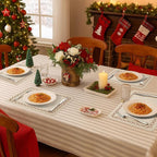 Placemats Set of 4, Heat Resistant & Waterproof Table Mats for Dining, Non Slip Scratch Proof Place Mats for Kitchen, Easy to Clean - Outdoor,Indoor Use（17x12 Inch）