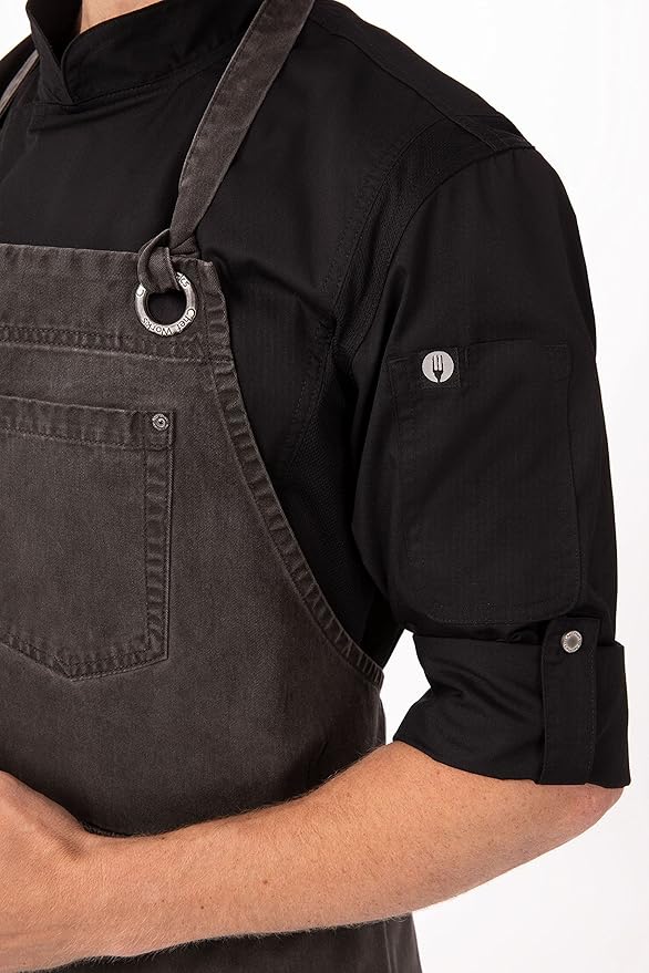 Chef Works Unisex Dorset Chefs Bib Apron