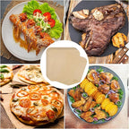 12 inch Air Fryer Parchment Paper Squares, 120 Sheets Unbleached Pre-Cut Baking Disposable Paper Liner for Ninja Foodi Flip S SP101 SP201 SP301 SP351, Cuisinart Toaster Oven