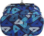 ALLCAMP Insulated Cooler Bag Portable Collapsible Picnic Basket Cooler with Sewn in Frame (Medium Triangle Pattern)
