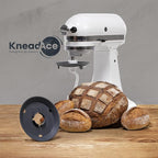 Dough Hook Shield For Kitchen Aid - Prevents Your Dough from Climbing Up and Clogging Up Your Mixer – Mess Free Mixer Accessory Compatible With Most KitchenAid C Shape Dough Hooks (Red)