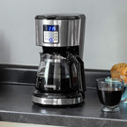 BLACK+DECKER 12-Cup Coffeemaker, Programmable, Exclusive VORTEXTM Technology, CM1331S-1