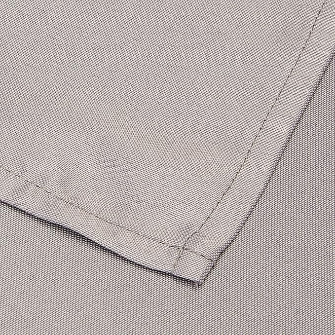 Gee Di Moda Rectangle Tablecloth - 60 x 102 Inch Charcoal Table Cloth for 6 Foot Rectangle Table - Heavy Duty Washable Fabric - for 6 Ft Buffet Table, Holiday Party, Dinner, Wedding & Baby Shower