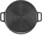 HexClad Hybrid Nonstick Pizza Steel for Pizzas and Flatbreads Up to 14", Dishwasher-Friendly, Oven and BBQ-Safe Up to 900°F