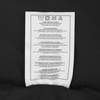 Utopia Kitchen 8FT Spandex Tablecloth [1 Pack, Black] 200 GSM Stretch, Fitted, Washable and Wrinkle Resistant Table Cloth Rectangle Cover for Trade Shows, Wedding, Parties [96Lx30Wx30H Inch]