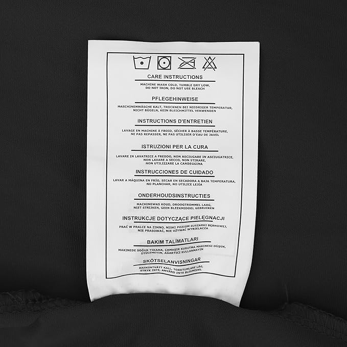 Utopia Kitchen 8FT Spandex Tablecloth [1 Pack, Black] 200 GSM Stretch, Fitted, Washable and Wrinkle Resistant Table Cloth Rectangle Cover for Trade Shows, Wedding, Parties [96Lx30Wx30H Inch]