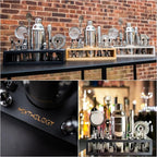 Mixology Bartender kit | 31 Piece Professional Bartender Set by Mixthology - bar Tools, Accessories, and bar Sets for The Home by Bartenders. Gift The Perfect Cocktail Shaker