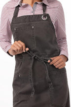 Chef Works Unisex Dorset Bib Apron