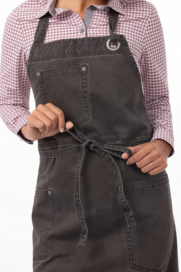 Chef Works Unisex Dorset Bib Apron