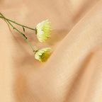 Solino Home Linen Table Runner 90 Inches Long - 100% Pure Linen Peach Table Runner 14 x 90 Inch for Summer - Fete