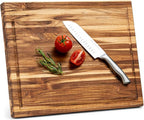 WALDWERK Large Teak Wood Cutting Board (18 x 14 x 1,2") - Solid Wood Cutting Board - Large Teak Wood Chopping Board - Wooden Butcher Block for Kitchen