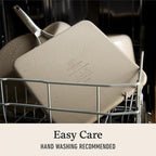 Calphalon® Premier Ceramic Nonstick 11" Square Griddle, Mushroom Grey