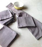 Hand Towels 100% Cotton Solid Kitchen Dish Cloths 18"x 28", Grey, Pack of 6 Decor Kitchen Hand Towel Reusuable Dish Towel for Cleaning & Drying Tea Towels Set with Hanging Loop