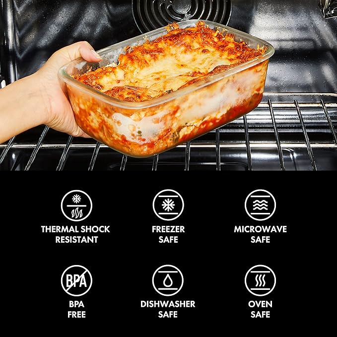 OXO Good Grips 16 Piece Glass Smart Seal Airtight Everyday Container Set