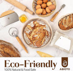 Sourdough Kit with Professional Bread Making Tools - A Complete Sourdough Bread Making Kit Including10" Round & 11" Oval Handcrafted Bannetons, Bread Lame, Danish Whisk, Bowl & Dough Scrapers