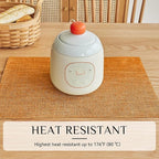 Softalker Faux Linen Placemats Set of 4-12 x 18 Inch, Heat Resistant Double Layered Durable Burlap Farmhouse Place Mats, Non-Slip Washable Rustic Table Mats for Dining, Kitchen, Party（Orange