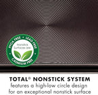 Circulon Nonstick Bakeware, Nonstick Cookie Sheet/Baking Sheet - 10 Inch x 15 Inch, Chocolate Brown (Pack of 2)
