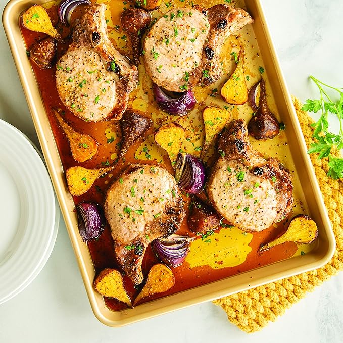 Nordic Ware Naturals Aluminum NonStick Baker's Half Sheet 13" x 18"