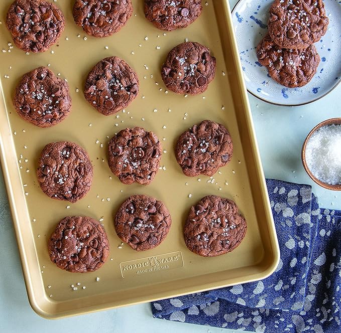 Nordic Ware Naturals Nonstick Half Sheet, 2-pack