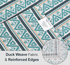 Ruvanti Placemats 100% Cotton 13x19 Inch, Dining Table Placemats Set of 6, Modern Place Mats for Dining Table Decor, Kitchen & Table Linens, Coffee Mat for Christmas Dinners - Kite