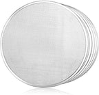 New Star Foodservice 50998 Restaurant-Grade Aluminum Pizza Baking Screen, Seamless, 20-Inch, Pack of 6