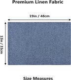 Home Brilliant Set of 4 Placemats Blue Placemats Heat Resistant Dining Table Place Mats Kitchen Table Mats, Navy Blue
