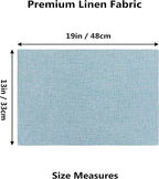 Home Brilliant Placemats Set of 6 Heat Resistant Dining Table Place Mats for Kitchen Table Party Decoration, 13 x 19 inches, Teal