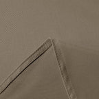 sancua Rectangle Tablecloth - 70 x 120 Inch - Stain and Wrinkle Resistant Washable Polyester Table Cloth, Decorative Fabric Table Cover for Dining Tables, Buffet Parties and Camping, Taupe