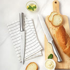 McCook® Kitchen Knife Sets,German Stainless Steel Knives Block Set with Built-in Sharpener