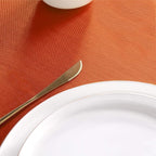 sancua Rectangle Tablecloth - 54 x 108 Inch - Stain and Wrinkle Resistant Washable Polyester Table Cloth, Decorative Fabric Table Cover for Dining Tables, Buffet Parties and Camping, Orange