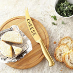 McCook® Kitchen Knife Sets, Golden Titanium Stainless Steel Knives Block Set with Built-in Sharpener