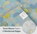 Ruvanti Placemats 100% Cotton 13x19 Inch, Dining Table Placemats Set of 6, Modern Place Mats for Dining Table Decor, Kitchen & Table Linens, Coffee Mat for Christmas Dinners - Quarterly